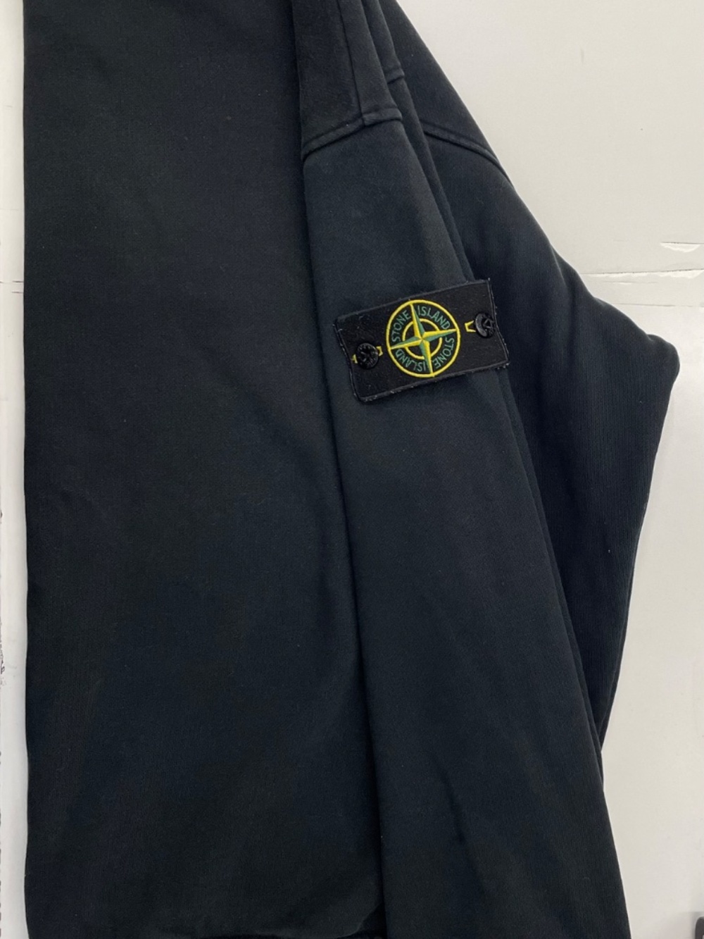 Stone Island black cotton crewneck - Picture 3 of 3